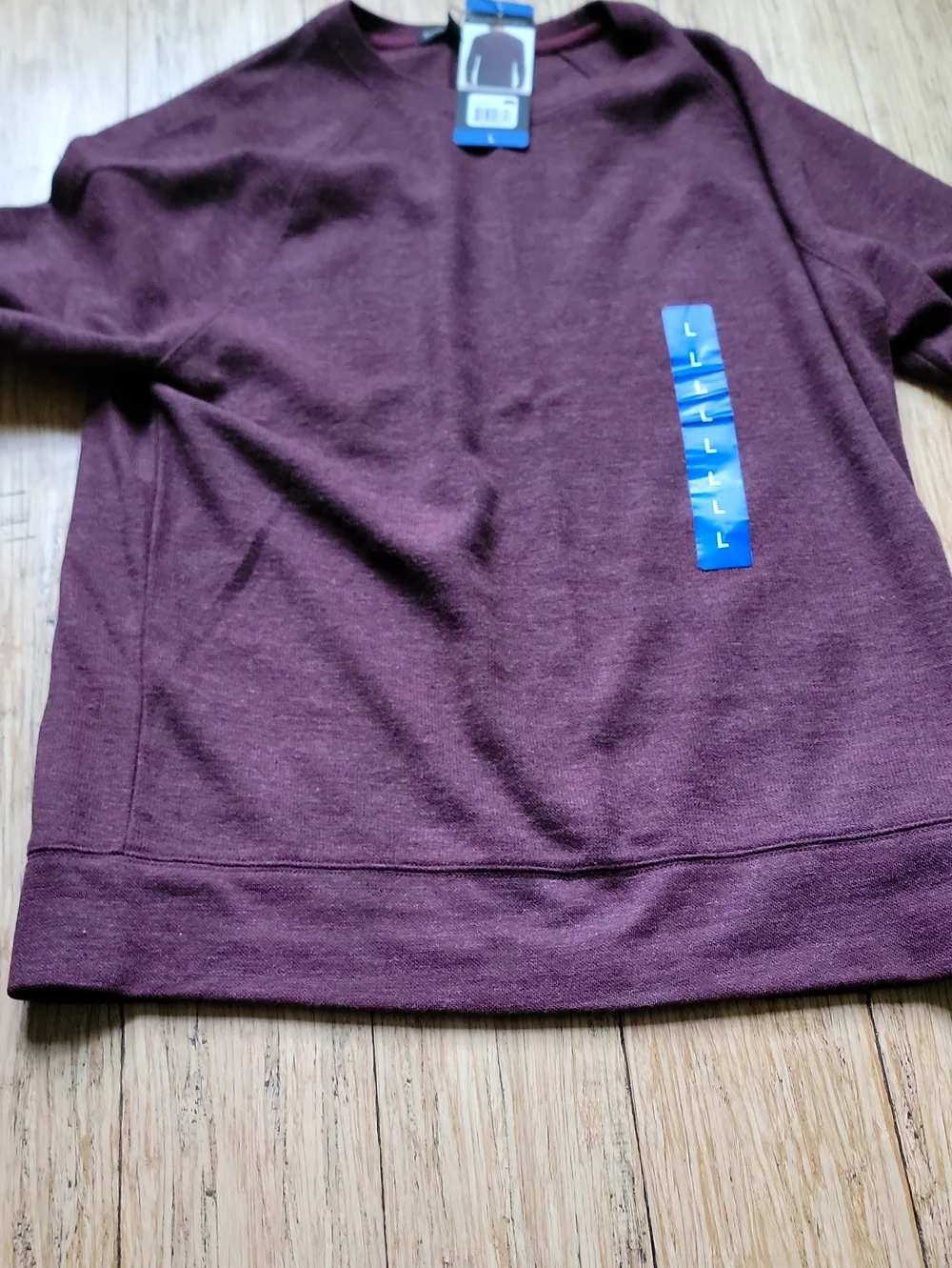 Banana Republic New With Tags Crewneck Sweatshirt in Deep Plum